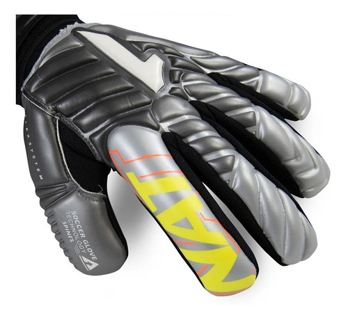 Imagen 6 de 6 de Guante Portero Rinat C/varillas Semipro N/coleccion Sportamx