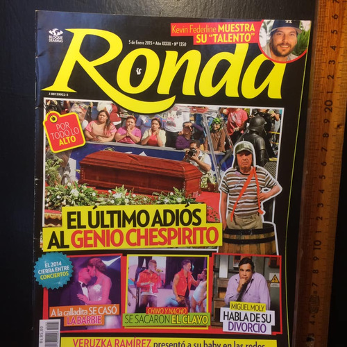 El Chavo El Chapulin Colorado Revista Ronda Año 1995 (Usado)