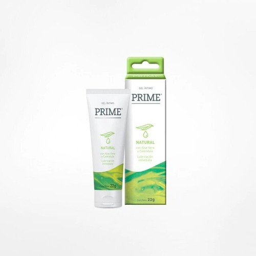 Imagen 2 de 2 de Gel Prime Natural Lubricante Femenino Sensual 22gr Aloe Vera
