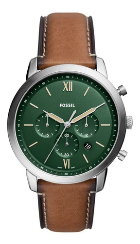 Reloj Hombre Fossil Neutra Minimalist Piel Color de la correa Marrón claro