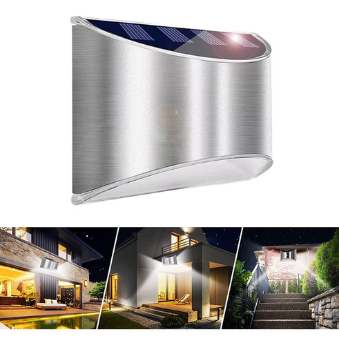 Lampara Led Solar Lamparas Para Exterior Con Sensor