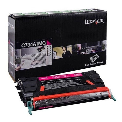 Toner Lexmark Magenta C734a1mg C734 C736 X734 X736 X738