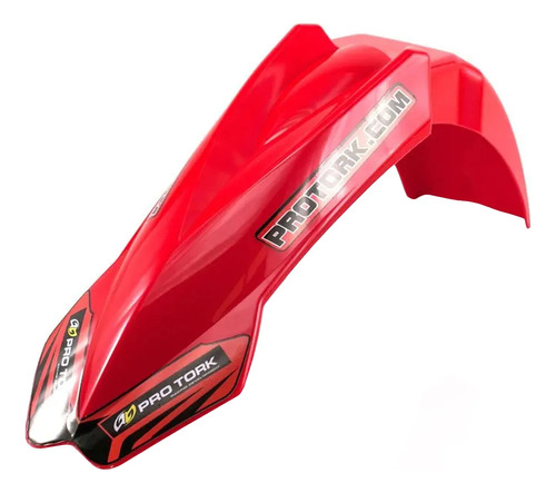 Guardabarro Delantero Universal Pro Tork Mx2 Rojo Phantom