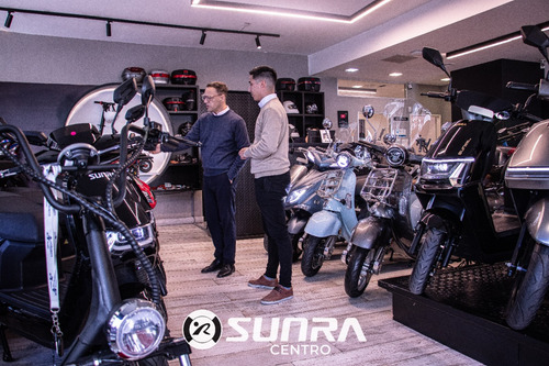 Moto Electrica Sunra Caguu Para Delivery + Envio Y Casco / G