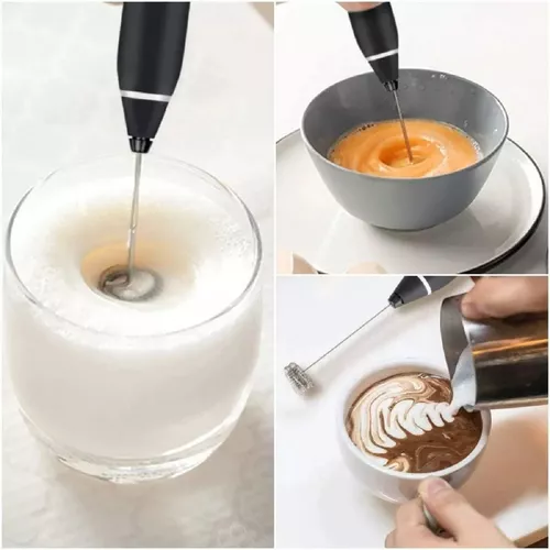 Batidor de café Espumador de leche eléctrico mezclador de espuma