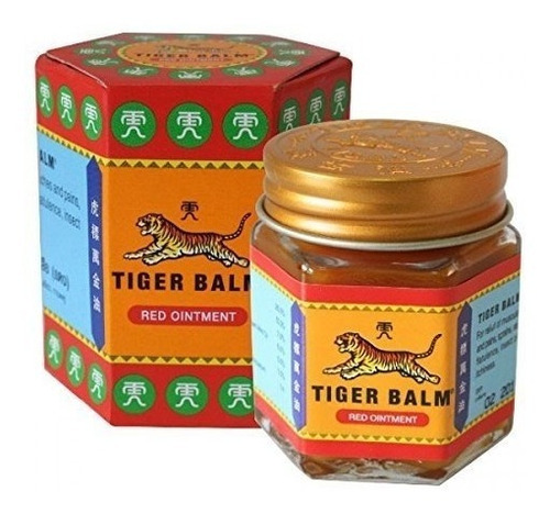 Pomada Para Dores Tiger Balm Vermelha 100% Original 20g