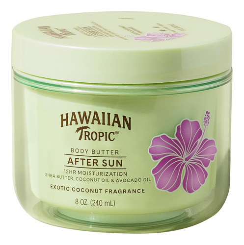 Manteiga Corporal Hawaiian Tropic After Sun Com Óleo De Coco