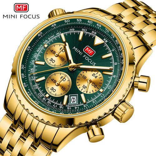 Reloj Luminoso Con Cronógrafo De Lujo Mini Focus