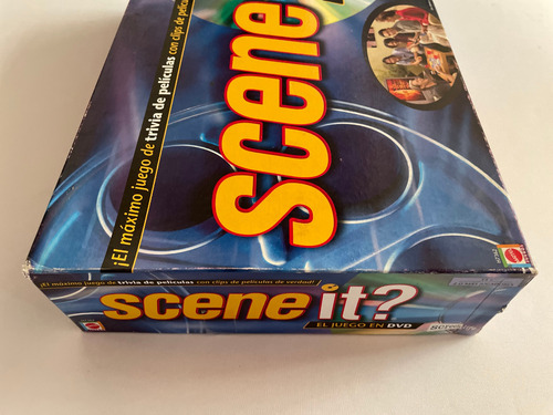 Juego De Mesa Scene It El Juego De Trivia En Dvd Mattel 2005 (Usado)