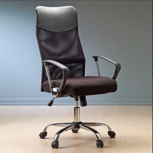 Silla Escritorio Gerencial Cromada