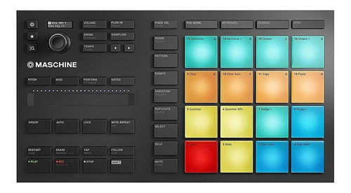 Native Instruments Caja De  Maschine Mikro Mk3 Negro 