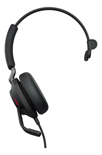 Headset Jabra Evolve2 40 Usb-a Mono Fone Microfone Cor Preto