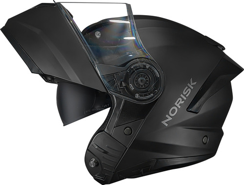 Capacete Norisk Force Ii 2 Preto Fosco Monocolor Robocop