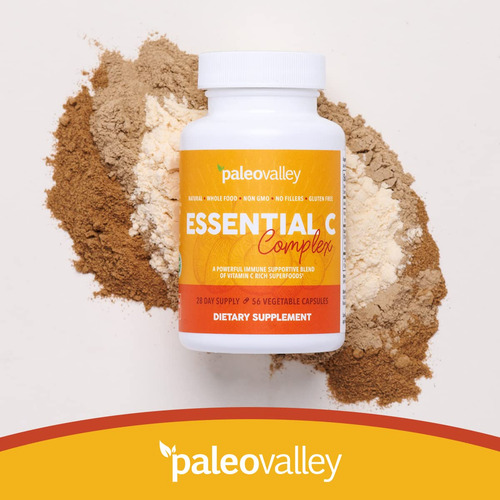 Paleovalley Essential C Complejo Vitamina C 56 Cápsulas