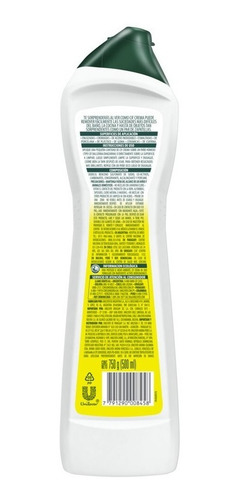 Limpiador Cremoso Cif Limón 500ml