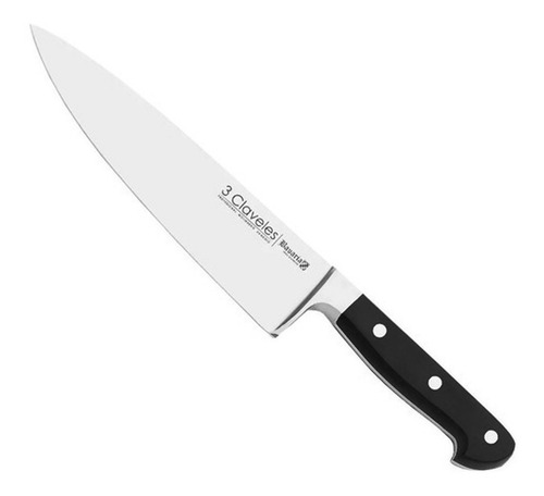 Imagen 1 de 1 de Cuchillo Cocinero 25 Cm Bavaria - 3 Claveles