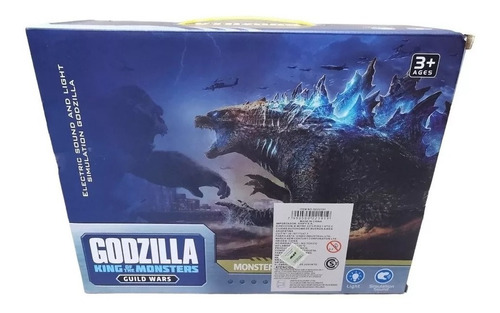 Godzilla Dinosaurio Mounstro Movimiento Luz Sonido Juguete
