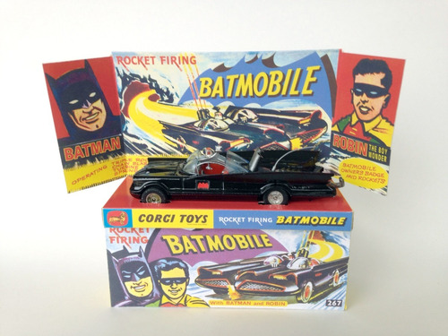 Batmóvel Antigo Da Corgi Toys Raridade 1966 Batmobile 1:43