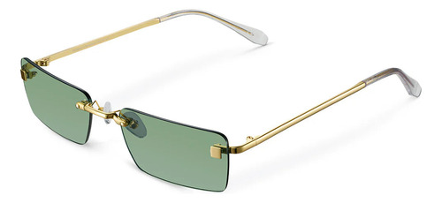 Lentes De Sol Polarizados Laila Gold Green