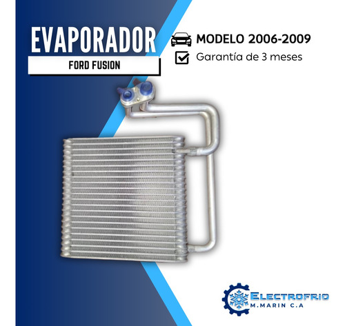 Evaporador Ford Fusion 2006/2009
