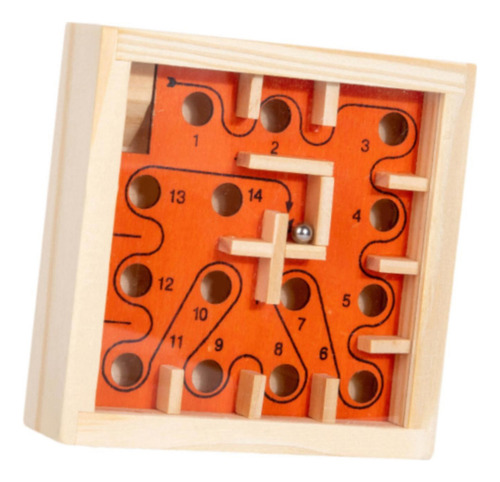 Madera Laberinto Laberinto De De De Juguete De Juego 2 Mesa