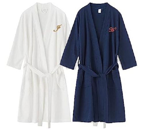 Bata De Baño Kimono Personalizada 100% Algodón ( Xl ) 380gr