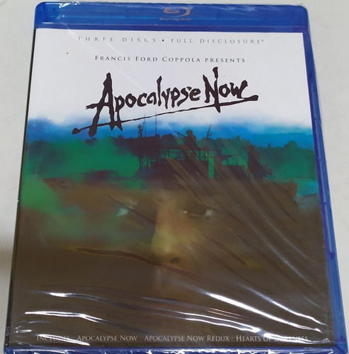 Blu Ray Apocalypse Now 3 Discos Coppola Disclosure 