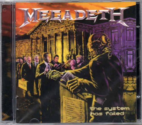 Cd - Megadeth - The System Has Failed - Lacrado