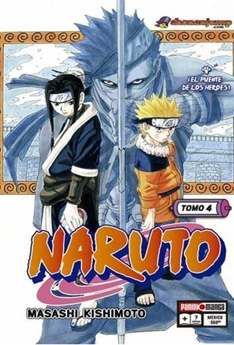 Manga Naruto Tomo 4 Panini