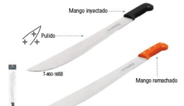 Machete Estandar 18 PuLG En Bolsa Truper 15892