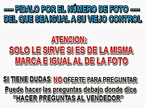 Imagen 2 de 5 de Control Remoto Para Smart Panavox Directo Y Especifico Envio