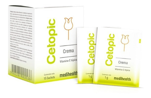 Cetopic Crema Vitamina C Tópica .- Caj - g a $1327