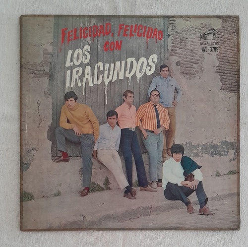 Disco Vinilo Los Iracundos Felicidad, Felicidad (Usado)