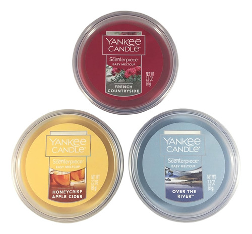 Yankee Candle Easy Meltcups For Scenterpiece Sampler Pack-3 