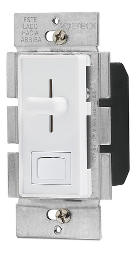 Atenuador De Luz Deslizable Interruptor Línea Classic Voltec