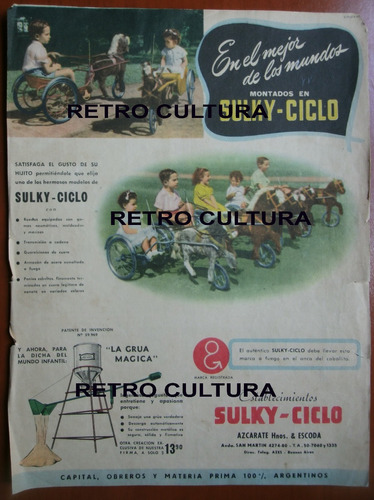 Juguetes Antiguos, Hoja Publicitaria, Niños, Antiguo, Retro.