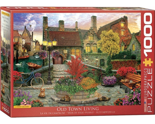 Puzzle 1000 Piezas Old Town By David Mclean - Eurographics  