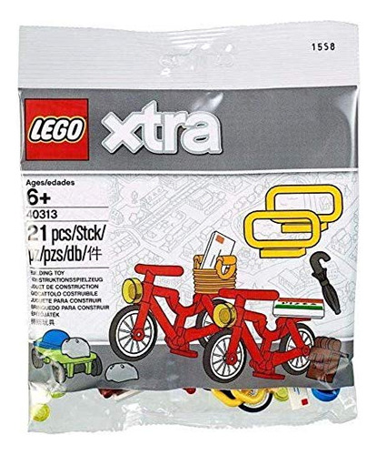 Bolsa De Plástico Para Accesorios De Bicicletas Lego (xtra)