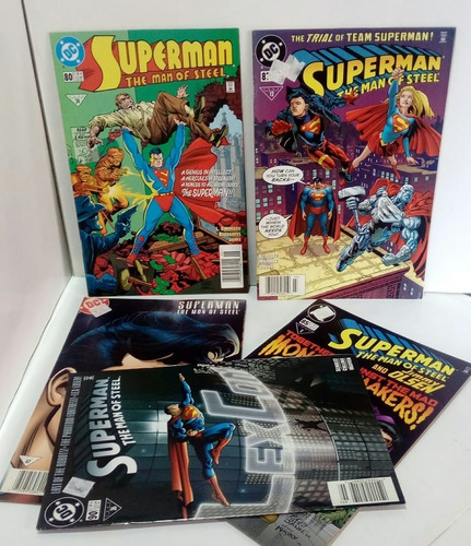 5 Comics Superman En Ingles