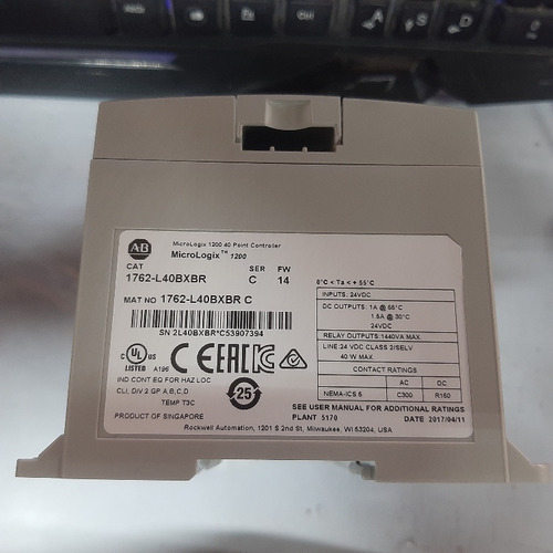 Plc Micrologix 1200 1762-l40bxbr