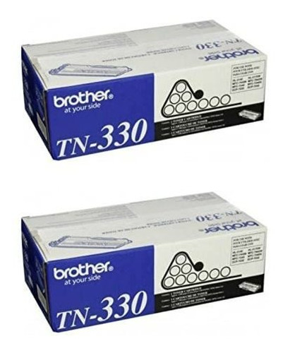 Genuinos De Brother Tn330 Cartucho (tn330) Negro De Tóner Lá