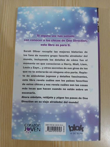 Libro One Direction La Vuelta Al Mundo