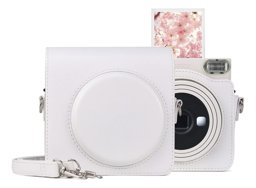 Muziri Kinokoo Instax Sq1 Estuche De Cuero Pu - Estuche Prot