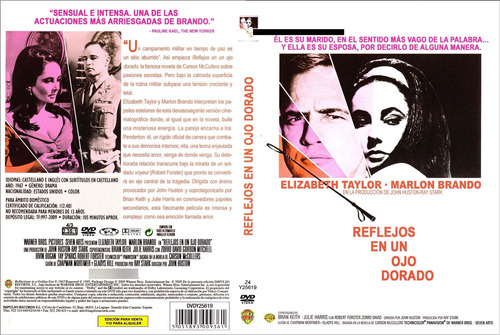 Reflejos De Un Ojo Dorado- Marlon Brando- Liz Taylor Dvd