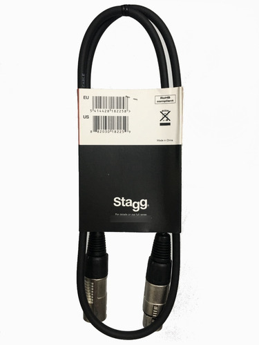 Imagen 2 de 4 de Cable Canon A Canon Standard 1 Metro Stagg Smc1
