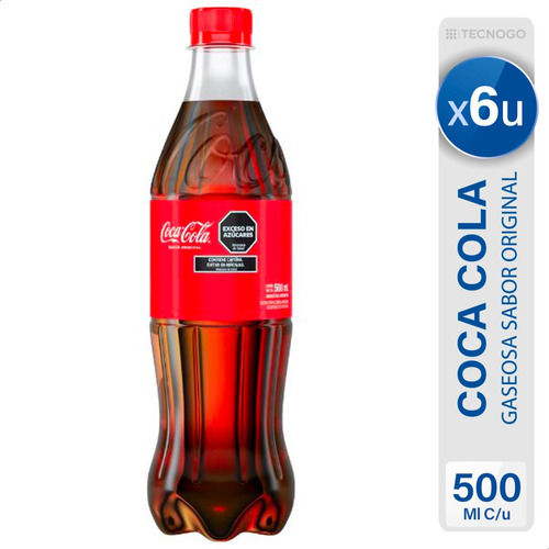 Coca Cola Sabor Original Bebida Gaseosa Botella - Pack