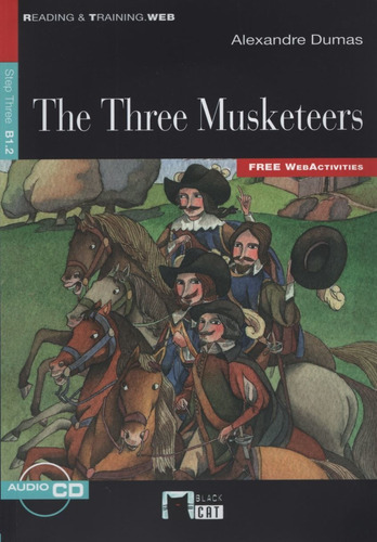 The Three Musketers + Cd-rom - Reading And Training 4, De Dumas, Alexandre. Editorial Vicens Vives, Tapa Blanda En Inglés Internacional, 2012