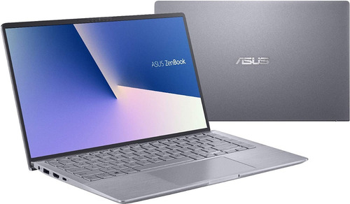 Notebook Asus ZenBook Q407IQ light gray 14", AMD Ryzen 5 4500U 8GB de RAM 256GB SSD, NVIDIA GeForce MX350 1920x1080px Windows 10 Home