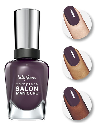 Esmalte para uñas Sally Hansen Beauty Complete Salon Manicure Color 471 Clean Slate 14.7 Mililitros