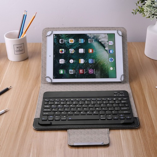 Funda Universal De 9-10 Pulgadas Para Tablet Y Teclado Bluet